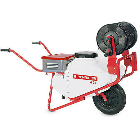 Birchmeier 75 litre A75 AZ1 - Big capacity, Li-ion battery powered wheelbarrow sprayer 
