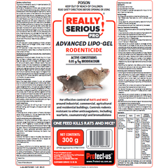Really Serious! Pro® Advanced Rat & Mice Lipo-Gel 300g Brodifacoum 