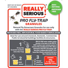 Really Serious! Pro® Fly-Trap & Fly-Trap Granules 